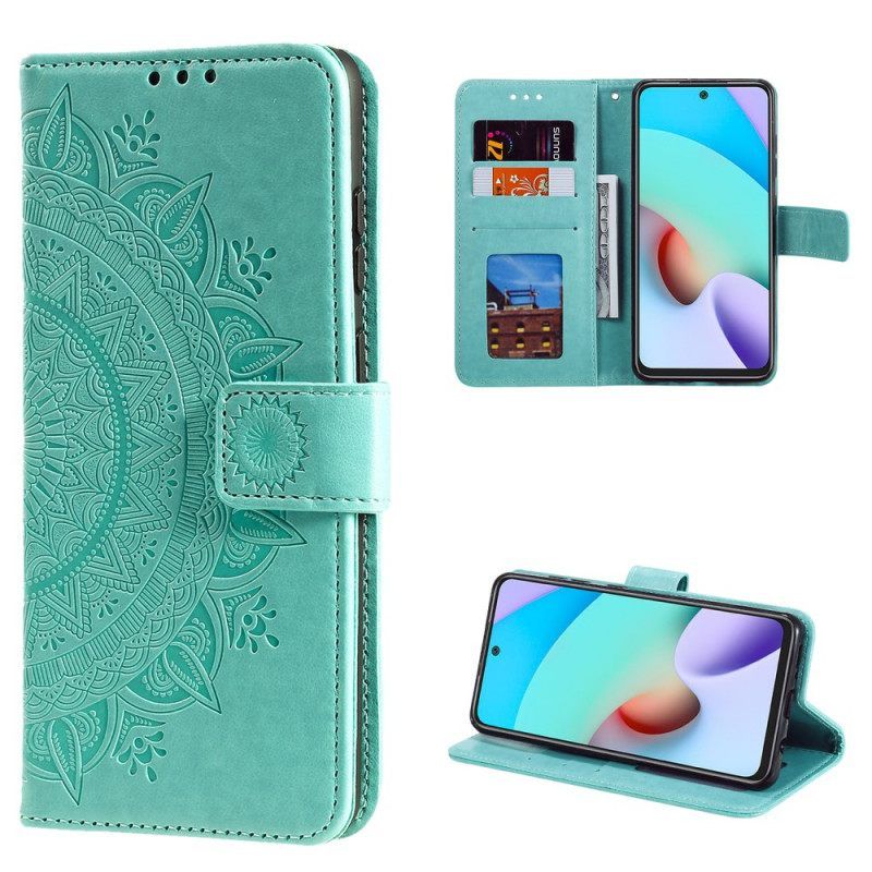 Θήκη Flip Xiaomi Redmi Note 11 Pro Plus 5G Sun Mandala